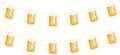 Beer Birthday Banner for Beer Party and Birthday Wedding Party Supplies by OSAMUHA