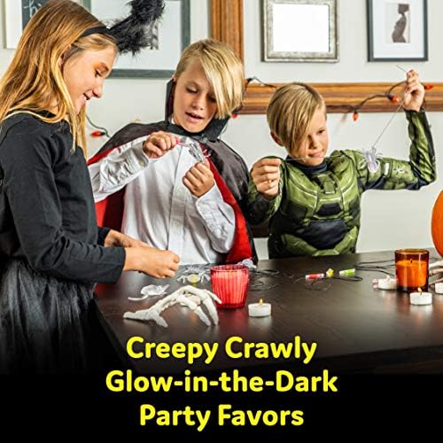 Glow Critters Halloween Toys - Glow Sticks Party Favors - Glow in The Dark Party Supplies - 30 Count - Image 5