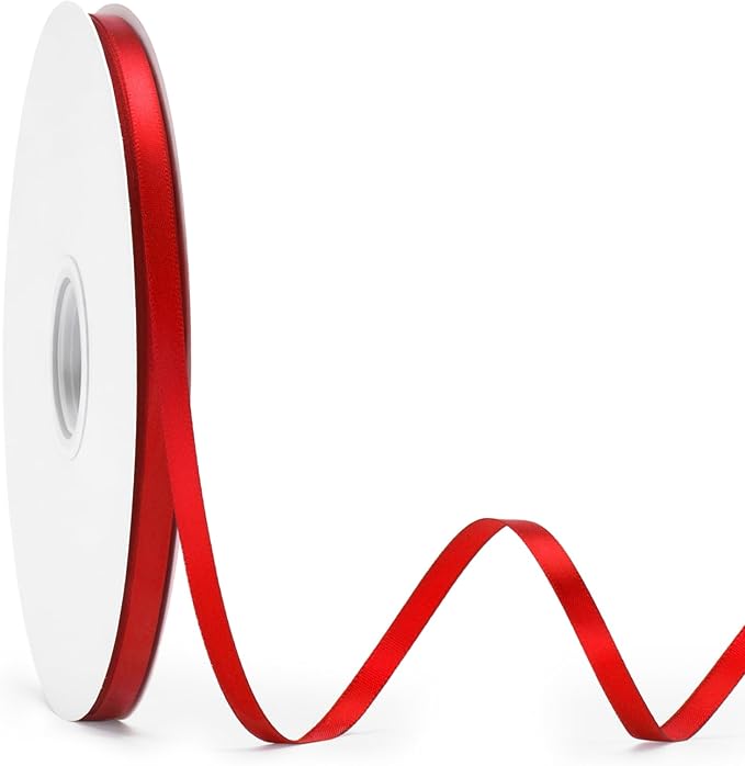 KINGLAKE Red Satin Ribbon by KINGLAKE