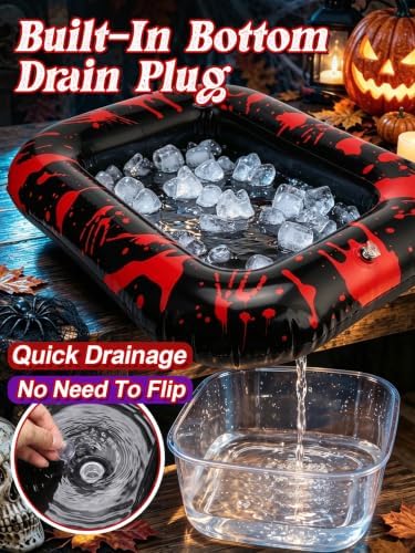 Cosweet Halloween Ice Serving Bar Party Supplies, 28'' x 22'' - Image 3