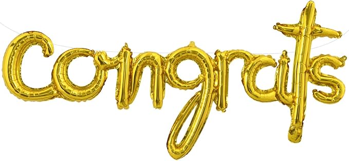 TONIFUL Congrats Balloons by TONIFUL