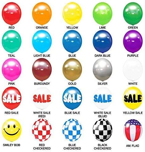 BalloonBobber - Weatherproof Reusable Paneled Balloon Cluster Pole Kit - Helium - Image 7
