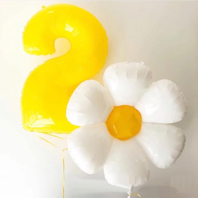 40 In yellow graffiti Number Balloons Helium Foil Mylar Balloon Digital 1 | - Image 4