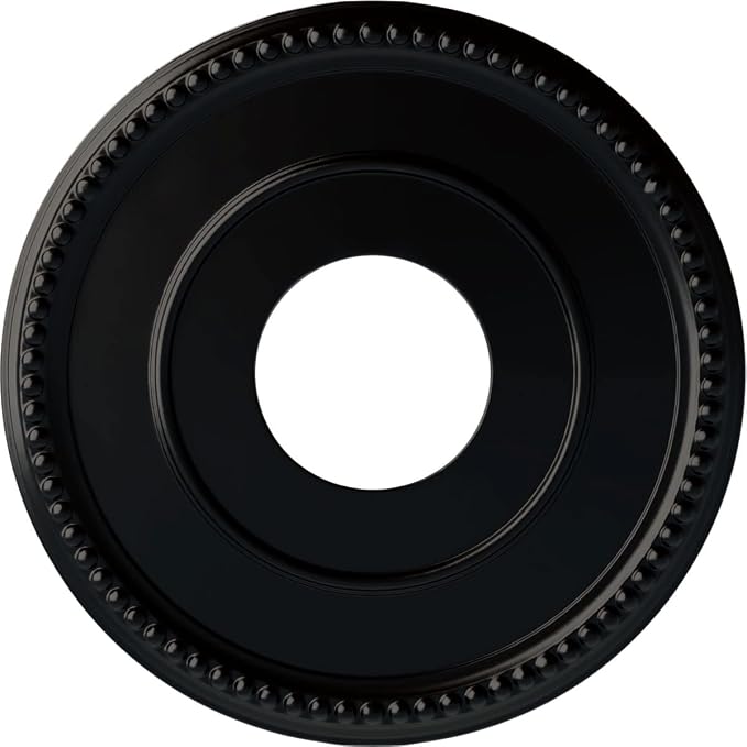 Ekena Millwork CM12BRBLF 12-1/2" x 3-7/8" x 3/4" Bradford Ceiling Medallion by EkenaMillwork
