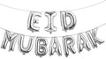 REIANS 9pc Rose Gold Eid Silver Foil Balloons, Party Decoration Supplies by REIANS