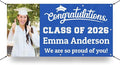 Personalized Graduation Photo Vinyl Banner Sign by Milweb1LLC