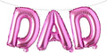 16 INCH DAD Multicolor optional Foil Letter Balloon 16" Happy Father's Day Best by RUIANSI
