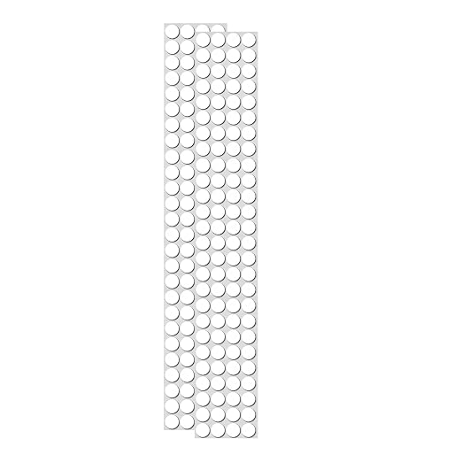 Glue Dots Double Sided 200 PCS, 0.39 Inch Clear Sticky Tack, Removable Poster by Duccinp