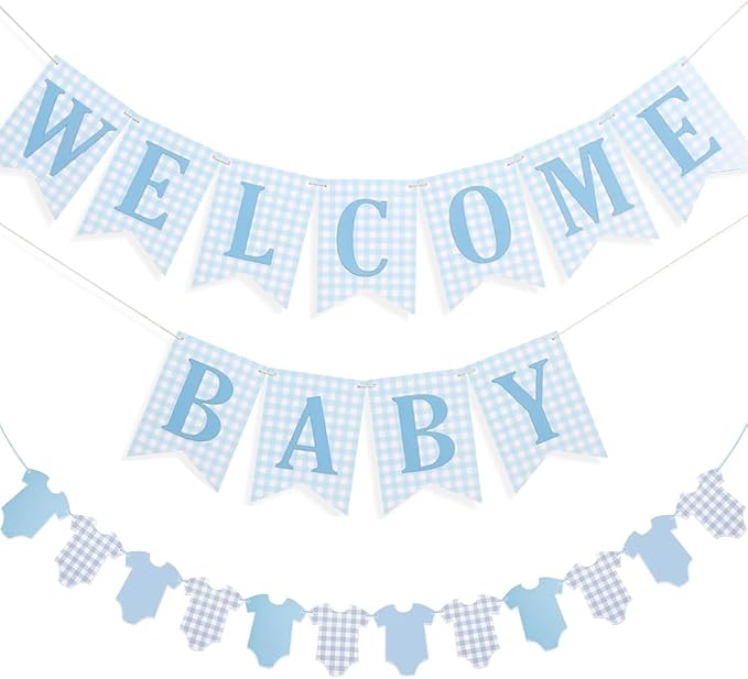 Baby Boy Baby Shower Banner by Unknown