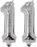 Number 11 Balloon Foil Mylar Balloons by YPSelected