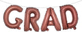 Foil Balloons Congrats Graduation Party Balloons Congratulations Letter Grad by RUIANSI