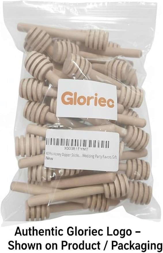 Gloriec 40 Pcs Honey Dipper Sticks - Image 9