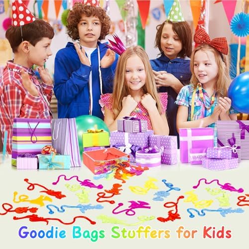 30 PCS Sticky Hands Bulk Dinosaur Party Favors for Kids 4-8,8-12 Year Stretchy Sticky Hand Feet Goodie Bags Stuffers for Kids Small Mini Classroom Prizes End of Year Student Gifts Birthday Trinkets - Image 7