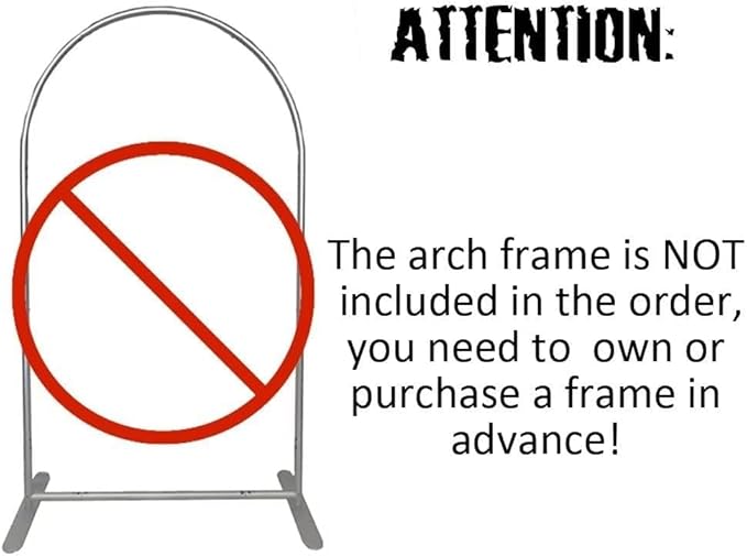 Mexico Theme Arch Stand Covers Fiesta Wedding Party Elastic Fabric Background Birthday Baptismx Baby Shower Decor Props (90x180cm(W35''H72''),G-3738)
