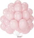PartyWoo Baby Pink Balloons 50pcs Pastel Light Pale Pink Color | 12 Inch by PartyWoo
