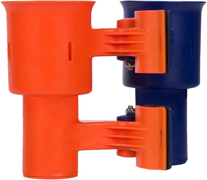 Patented Clamp On Boat Cup Holder |Multifunction Dual Drink Caddy - Image 5