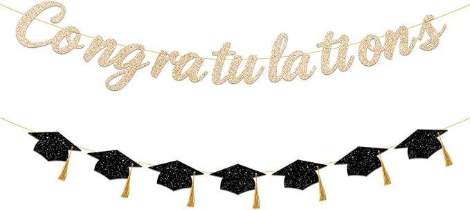 Mastered Graduation Congratulations Banner Party Decorations, 2026 Graduates by Unknown