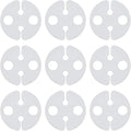 AKOAK 100 Pcs Balloon Clips for Sealing, Plastic Round Balloon Tie Tool by AKOAK