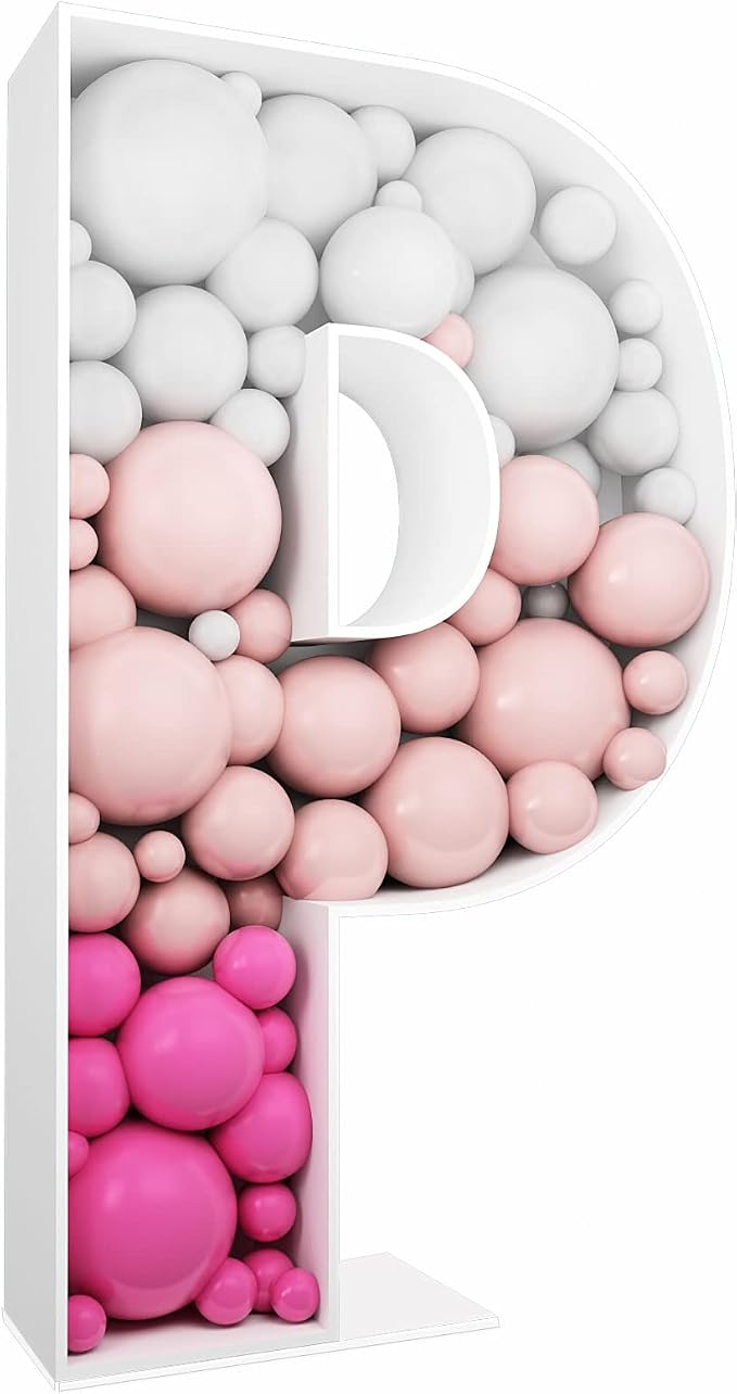 3FT Tall Mosaic Balloon Frame Letters Big Marquee Light Up Letters DIY Kit by JW+Passion+-+Premium+Quality%2C+Made+With+Passion