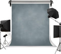 Kate 5x7ft Abstract Blue Grey Backdrop Portrait Backdrops by KateBackdropforPhotography