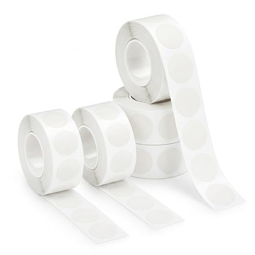 500 Pcs Clear Glue Points Dots Double Sided Sticky Adhesive by Unknown