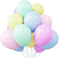 KBZVNAF Pastel Latex Party Balloons 50 Pack 12 inch | Multicolor Macaron Helium by KBZVNAF