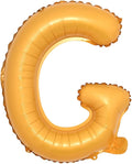 16" inch Single Orange Alphabet Letter Number Balloons Aluminum Hanging Foil by RUIANSI