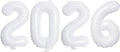 2026 Foil Number Balloons for 2026 New Year Eve Festival Party Supplies by GOER