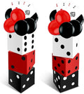 Casino Theme Party Decorations, HYMENEX Game Night Decorations Include 6pcs by HYMENEX