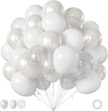 Pearl White Balloons for Wedding Bridal Shower Baby Shower Decorations | 60Pcs by JOYFLOAT