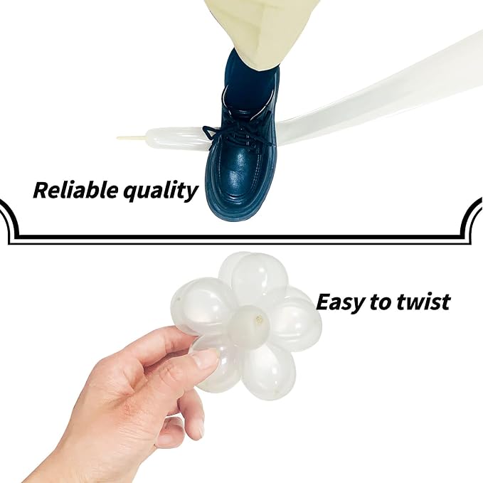 260 Balloons Clear, Thickening Long Balloons - Image 4