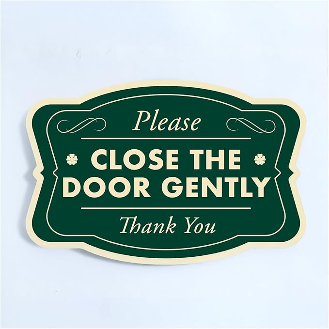 Custom Decorative Outdoor Metal Sign - Personalized Aluminum Driveway Sign, Waterproof, Made in USA - Design 3 Forest Green 12x8 In