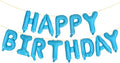 LIOZEOKUN Happy Birthday Balloon Letters 16 inch Mylar Foil Birthday Balloons by LIOZEOKUN