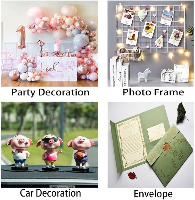 Double Sided Sticky Tack, Removable Clear Dots Glue Gel Adhesive Putty - Image 5