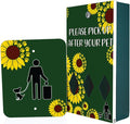 Zero Waste USA - DISPENSE-ART™ Roll Bag Dispenser & Sign - Sunflower | by ZEROWASTEUSA