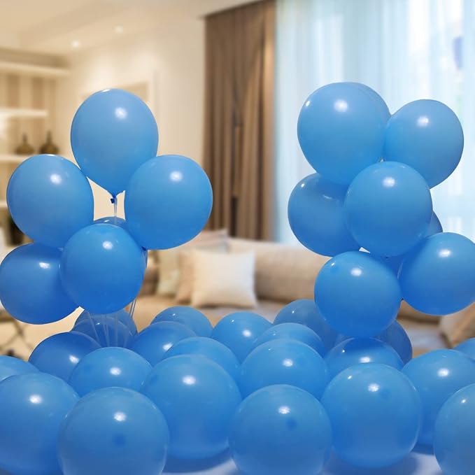 300 Pack Light Blue Balloons 12 inch Blue Latex Party Balloon Bulk - Image 6