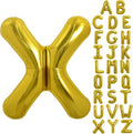 TONIFUL 40 Inch Large Gold Letter X Foil Balloons Alphabet Balloons | Giant by TONIFUL