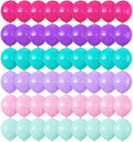 Pink Purple and Blue Balloons by Froova