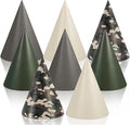 Watersay 24 Pcs Themed Party Hats Theme Cone Paper Hats by Unknown