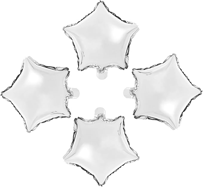 Star-shaped Foil Balloons, Birthday & Event Decorations | Mini Size - Image 3