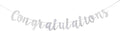 Starsgarden Silver Glitter Congratuation Banner by Unknown