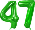 Number 47 Balloons for 47th Birthday Party Decorations, 0-100 Large No.47 by Joycard