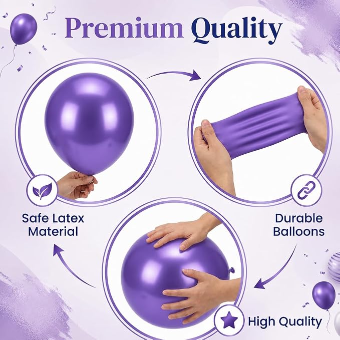 Balloon Column Stand Kit with Balloons, Base and Pole, Balloon Column Kit - Image 5