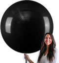 PartyWoo Black Balloons 4pcs Matte Latex Helium Balloons 36 Inch | Baby Shower by PartyWoo