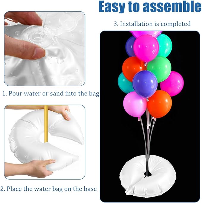 Reusable Weight Bags for Balloon Arch Multipurpose Water Bags for Stand Base 3 - Image 2
