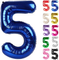 Night Blue Number 5 Balloon 40 Inch by IWERP