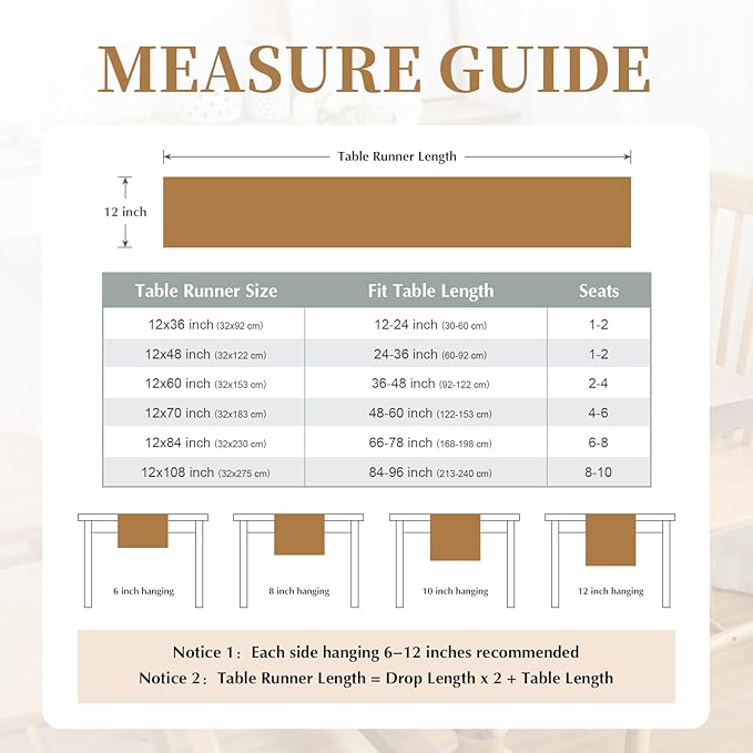 2 Pack Green Small Short Table Runner 12 x 36 Inch Solid Color Runners Coffee Table Dresser for Daily Party Home Decoration