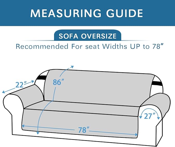 H.VERSAILTEX Reversible Sofa Cover Couch Cover - Image 2