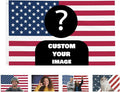 Custom American Flag 3x5 Ft Outdoor, Personalize Print Your Own Text/Photo/Logo by Nxwdwqa