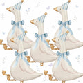 Blue Goose Foil Balloons, 30 Inch 5PCS Goose Birthday Party Decorations | Large by Paeyeq